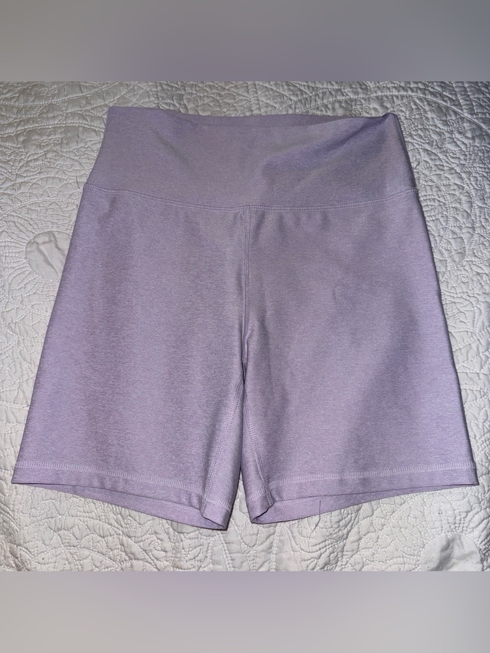 Old Navy Lavender High-Waist Bike Shorts